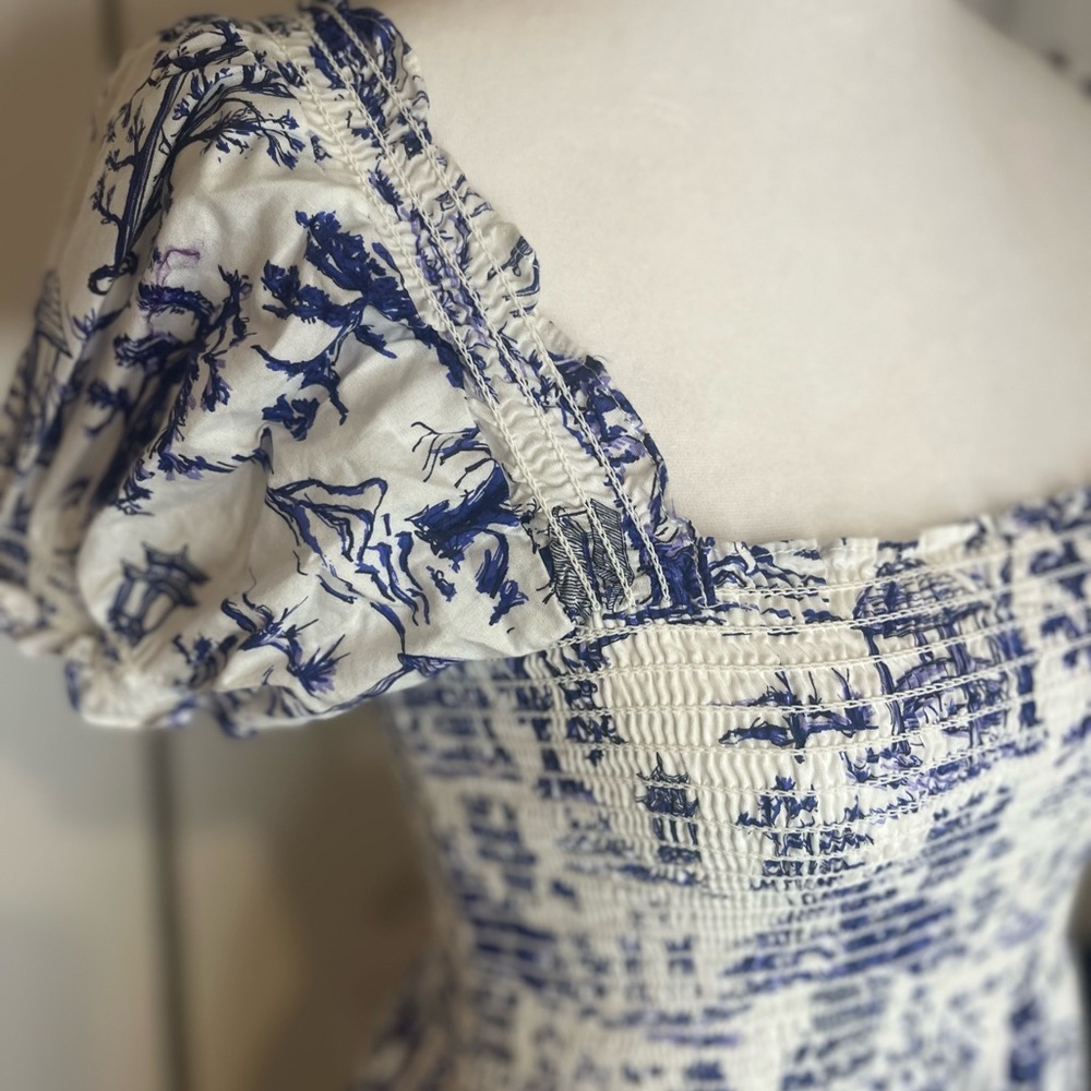 Anthropologie O.P.T , Daphnis toile midi dress, Size M - Picture 14 of 16